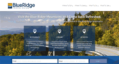 Desktop Screenshot of blueridgetravelguide.com